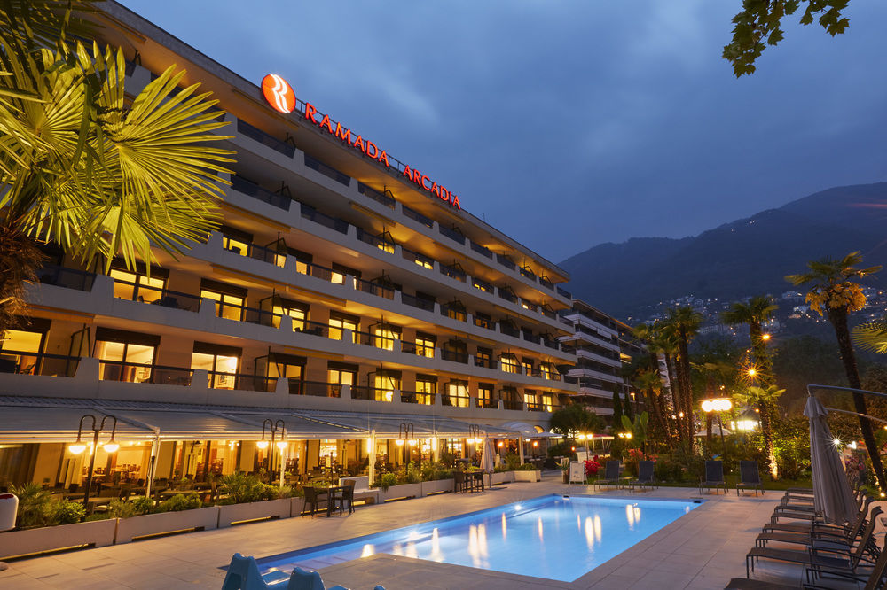 H4 Hotel Arcadia Locarno Exterior foto