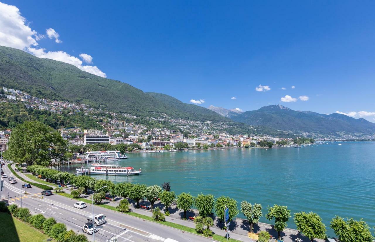 H4 Hotel Arcadia Locarno Exterior foto